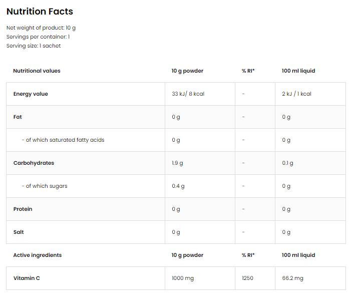 Aqua Kick / Advanced Hydration with Vitamin C - 10 грама - Feel You