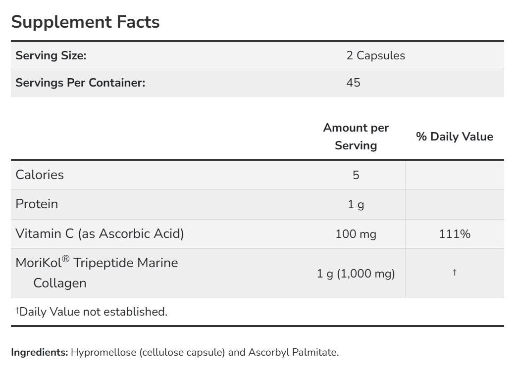 Aquatic Beauty+ | with MoriKol® Tripeptide Marine Collagen - 90 капсули - Feel You