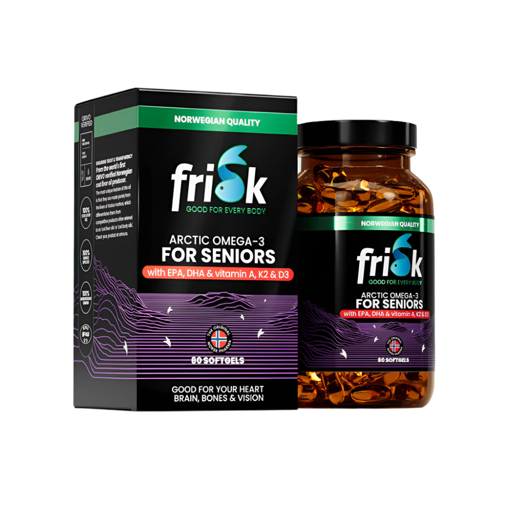Arctic 50+ – Омега-3 – 100% Дива Арктическа Треска – 80 Капсули - Feel You