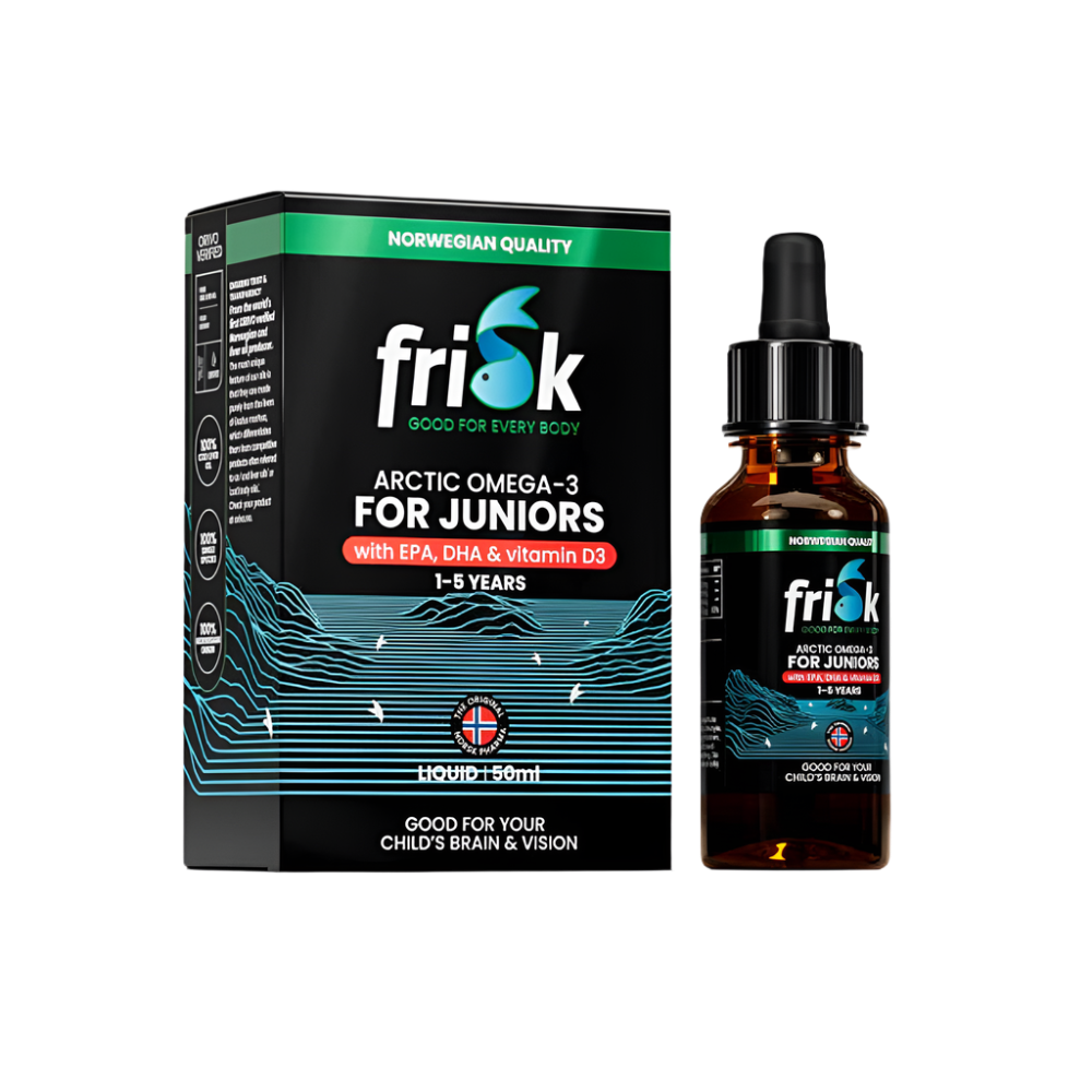 Arctic Kids – Омега-3 за Деца – Дива Риба от Норвегия / Лимонов Вкус – 50 мл - Feel You