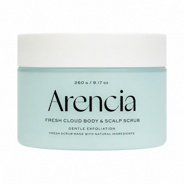 Arencia - Fresh Cloud Body & Scalp Scrub French Mint & Lily, 260g - Feel You