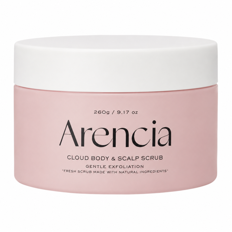 Arencia – Fresh Cloud Body & Scalp Scrub Lavender & Pear, 260g - Feel You