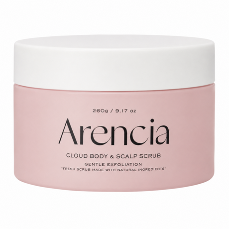 Arencia – Fresh Cloud Body & Scalp Scrub Lavender & Pear, 260g - Feel You