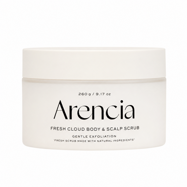 Arencia - Fresh Cloud Body & Scalp Scrub White Tea & Neroli, 260g - Feel You