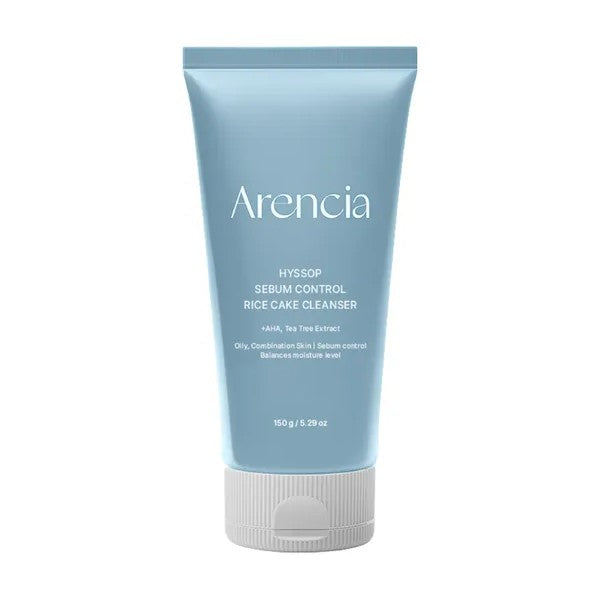 Arencia - Hyssop Sebum Control Rice Cake Cleanser, 150ml - Feel You