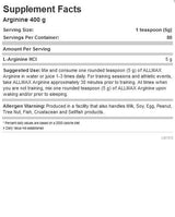 Arginine HCL - 400 грама - Feel You