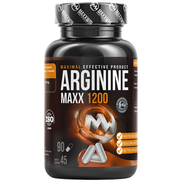 Arginine MAXX 1200 - 90 капсули - Feel You