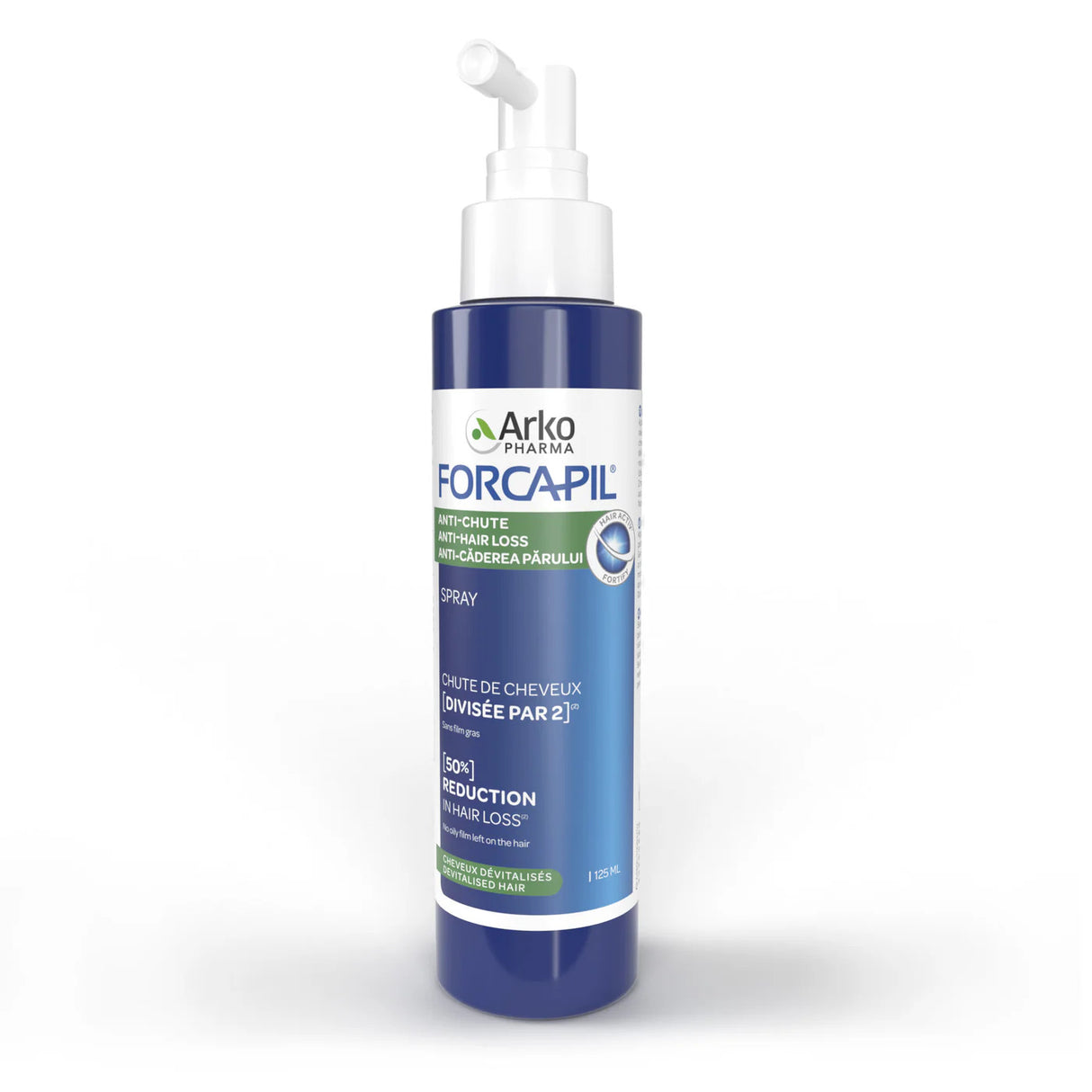 Arkopharma, Forcapil, Hair Spray Treatment, Anti-Loss Hair, 125 ml - Feel You