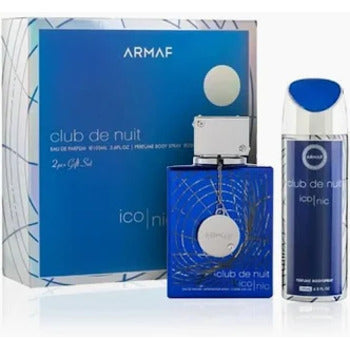 Armaf - Armaf Club De Nuit Blue Iconic Dárková sada EDP 105 ml a tělový sprej 200 ml - 105ml - Feel You