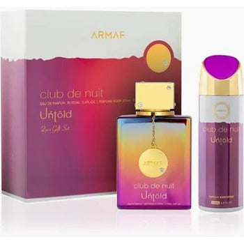 Armaf - Club De Nuit Untold Dárková sada EDP 105 ml a tělový sprej 200 ml - 105ml - Feel You