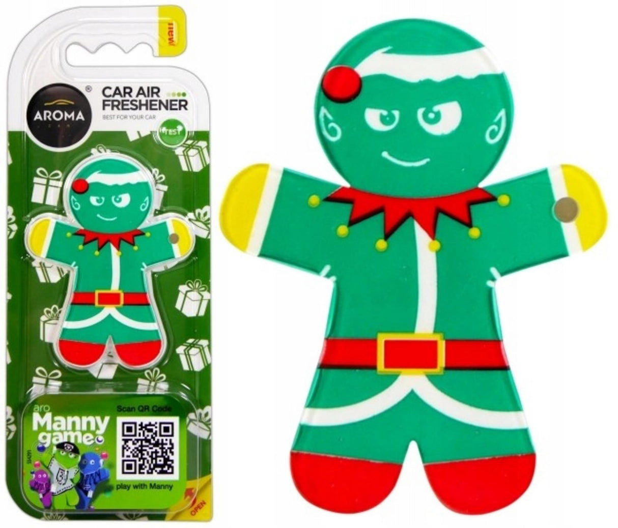 Aroma Car, Xmas Elf, Forest, Car Air Freshener - Feel You