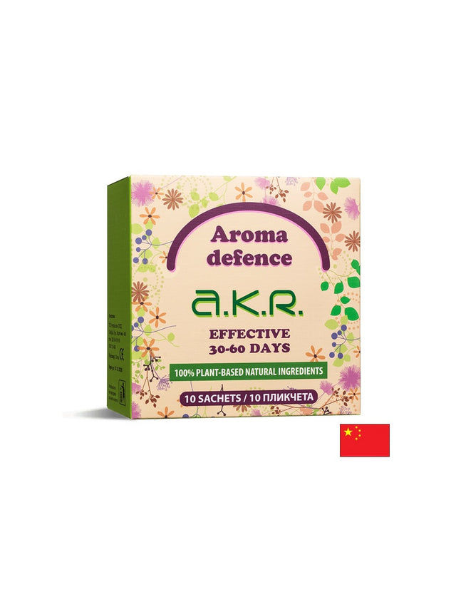 Билков ароматизатор против акари Aroma Defence А.К.Р. - 10 броя филтърни торбички с есенциални масла - Feel You
