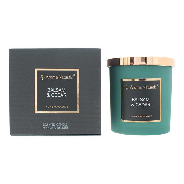 Aroma Naturals, Balsam & Cedar, Scented Candle, 215 g - Feel You