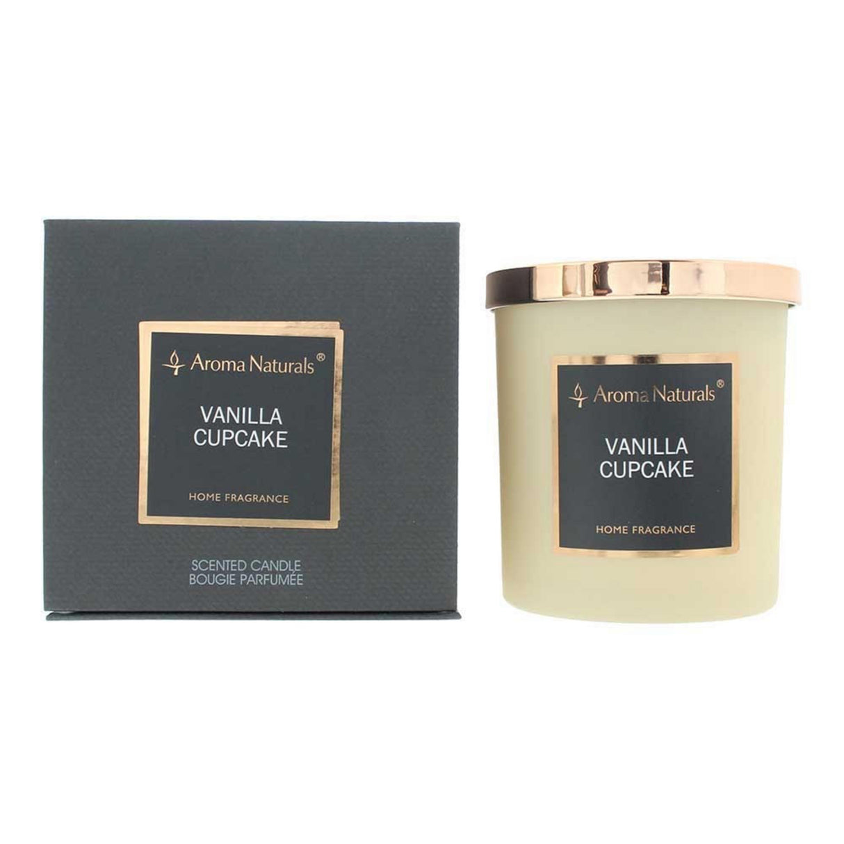 Aroma Naturals, Vanilla Cupcake, Scented Candle, 215 g - Feel You