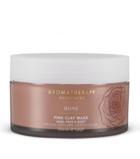 Aromatherapy Associates, Rose, Essential Oils, Eliminates Impurities, Clay Mask, 200 ml - Feel You