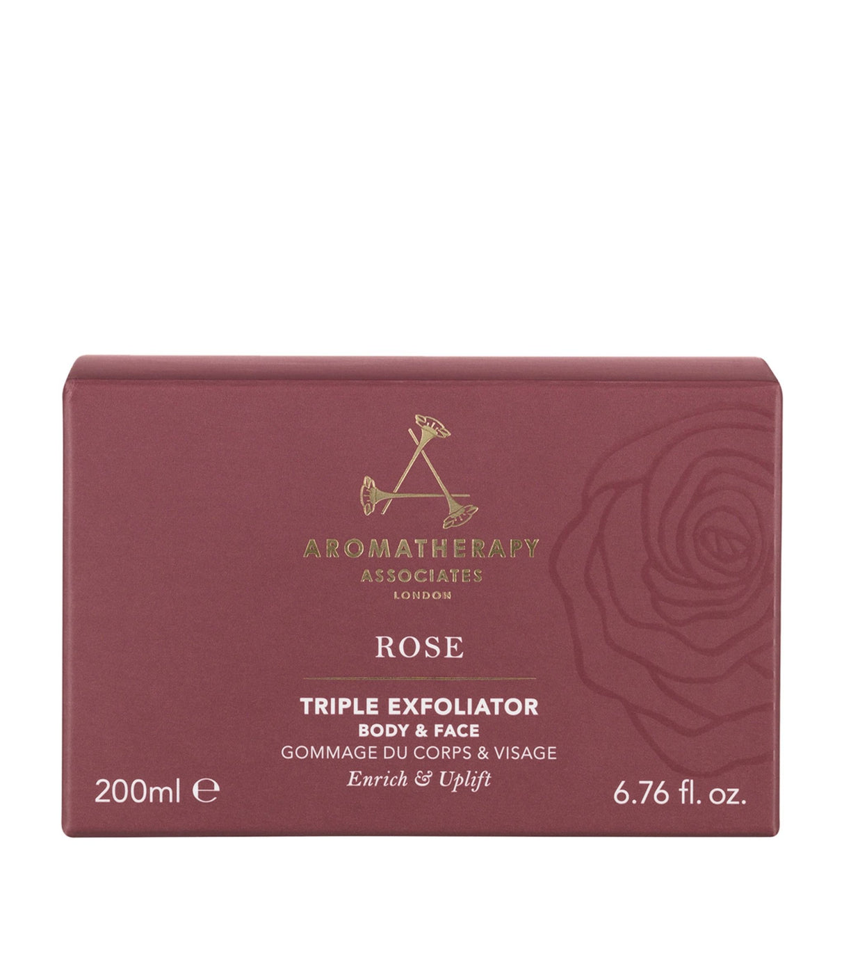 Aromatherapy Associates, Rose, Natural Essential Oils, Exfoliating Scrub, 200 ml - Feel You