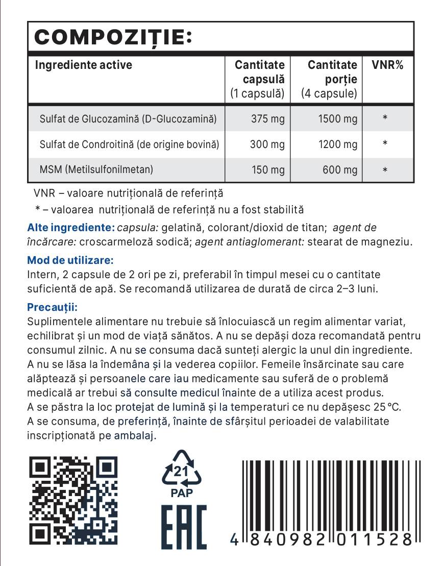 ArtroFort - 120 капсули - Feel You