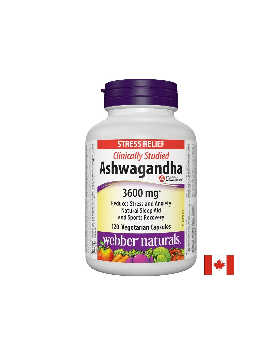 Ashwaganda / Ашваганда 300 mg x 120 капсули - Feel You