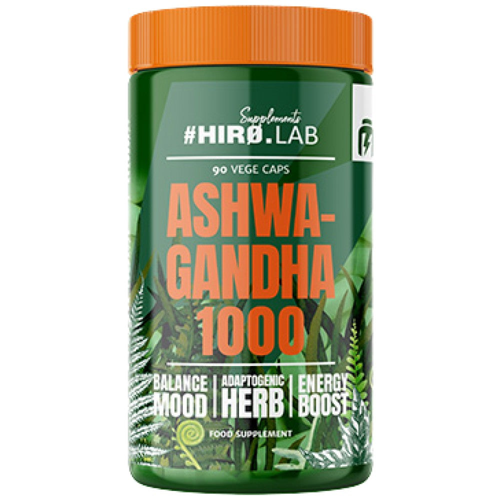 Ashwagandha 1000 mg | with 10 mg Withanolides - 90 капсули - Feel You