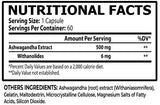 Ashwagandha 500 mg - 60 капсули - Feel You