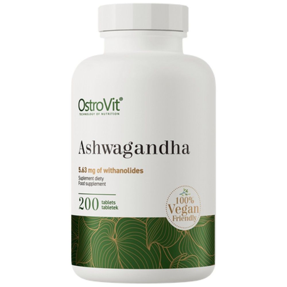 Ashwagandha Extract 375 mg - 200 Таблетки - Feel You