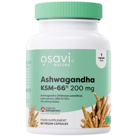 Ashwagandha KSM-66® 200 mg - 60 капсули - Feel You