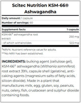 Ashwagandha KSM-66® / 60 Caps - Feel You