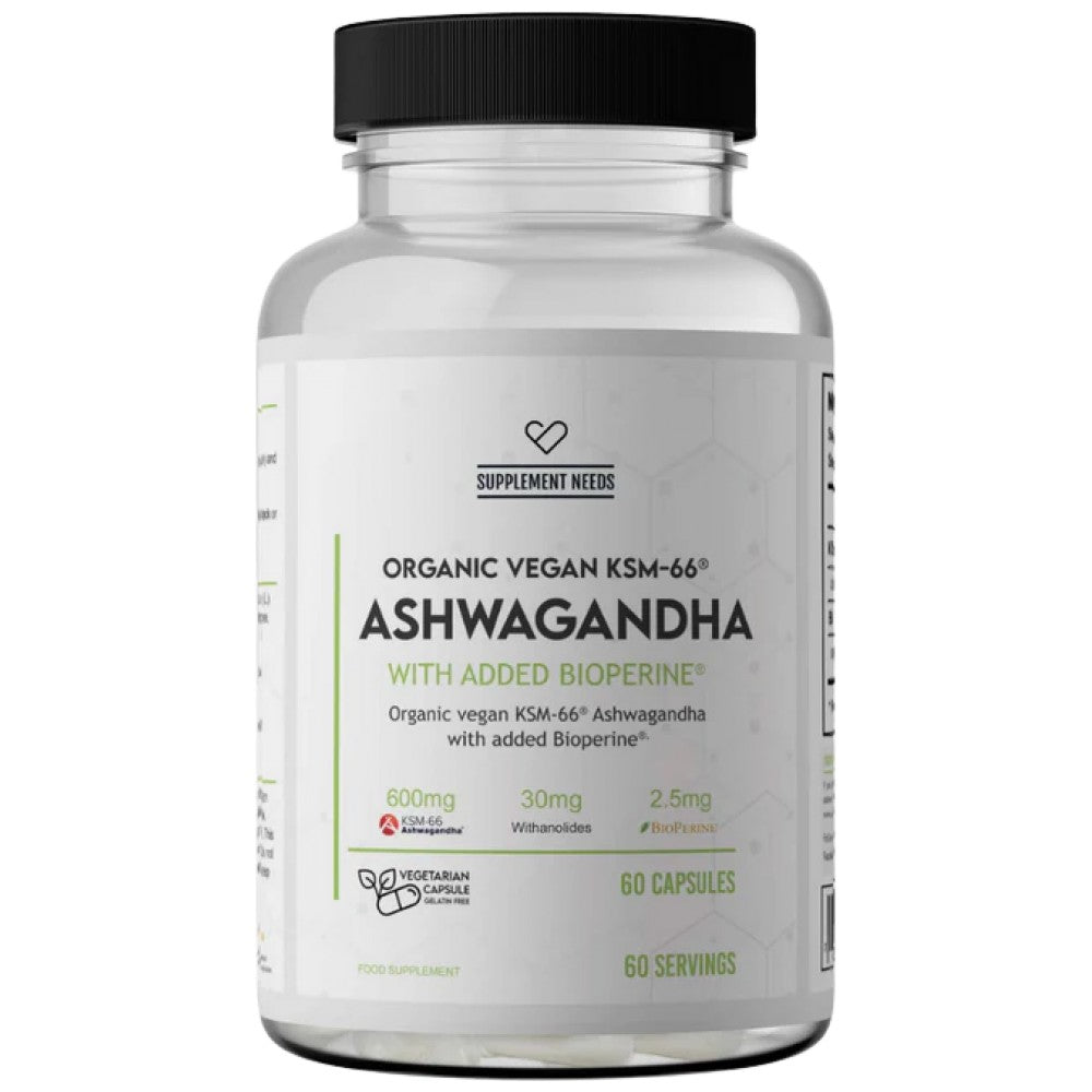 Ashwagandha KSM-66 600 mg - 60 капсули - Feel You