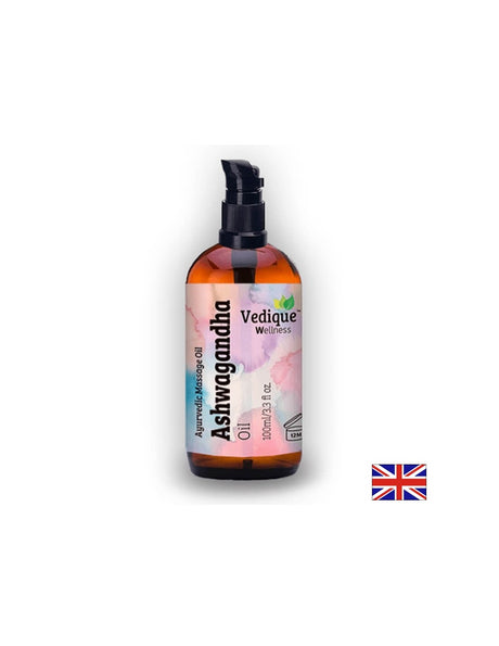 Масажно масло от Ашваганда (Ashwaganha) - отпуска мускулите и зарежда с енергия, 100 ml - Feel You