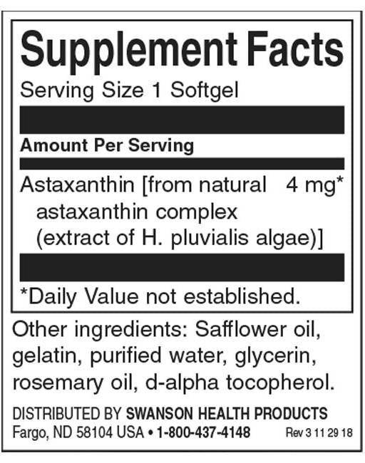 Astaxanthin 4 mg - 60 Гел капсули - Feel You