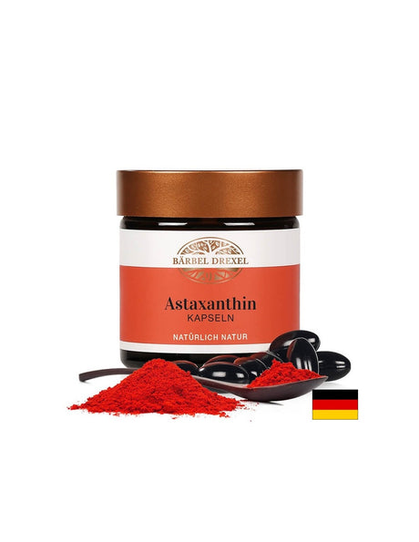 Astaxanthin - Астаксантин (Антиоксидантна защита и силно зрение), 40 софтгел капсули Bärbel Drexel - Feel You