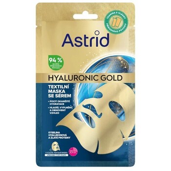 Astrid - Hyaluronic Gold Mask - smoothing and volume-restoring sheet mask - Feel You