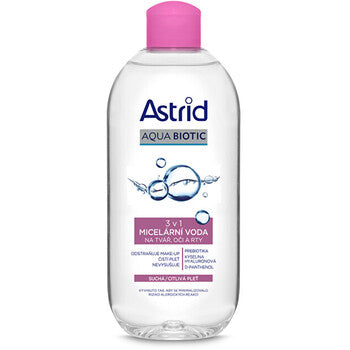 Astrid - Micellar water 3 in 1 for face, eyes and lips for dry and sensitive skin Aqua Biotic - 400ml - Feel You