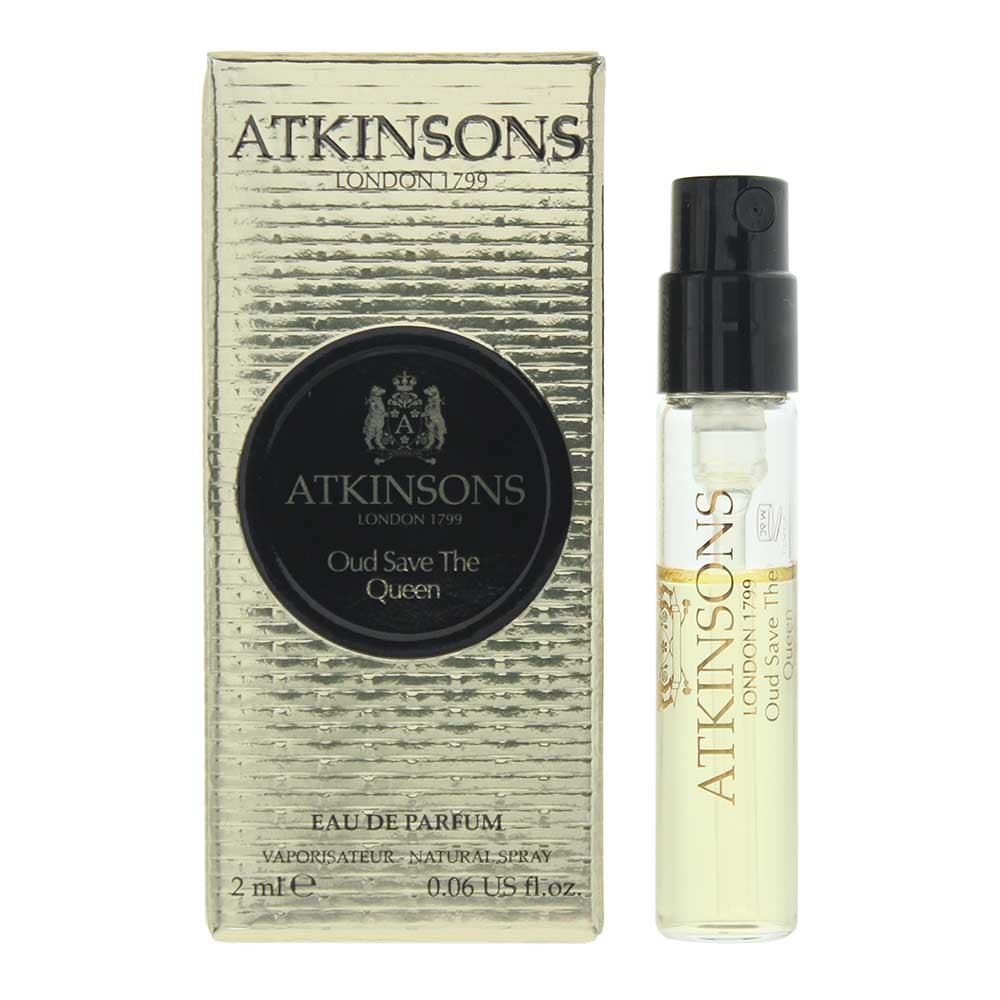 Atkinsons, Oud Save The Queen, Eau De Parfum, For Women, 2 ml *Vial - Feel You