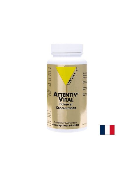 Формула за Памет и концентрация - Attentiv’ Vital, 60 таблетки - Feel You