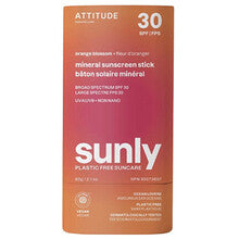 Attitude - Orange Blossom Sunly Mineral Sunscreen Stick SPF 30 - Minerální ochranná tyčinka na tělo - 60.0g - Feel You