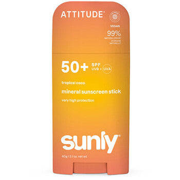Attitude - Sunly Mineral Stick SPF 50 - Minerální opalovací krém v tyčince - 60.0g - Feel You