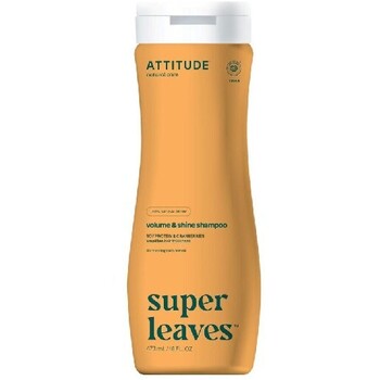 Attitude - Super Leaves Volume & Shine Shampoo - Přírodní šampon pro lesk a objem jemných vlasů - 473ml - Feel You