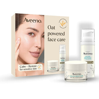 Aveeno - Calm+Restore™ Set ( suchá a citlivá pokožka ) - Dárková sada pleťové péče - Feel You