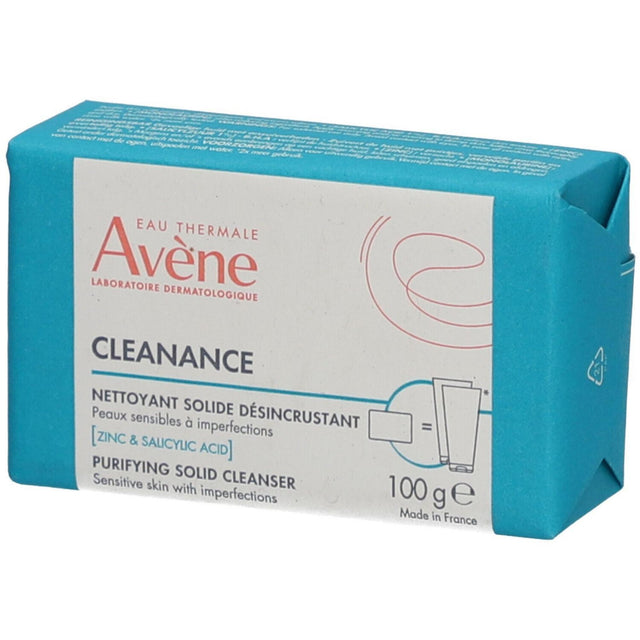 Avene, Cleanance, Purifying, Soap Bar, For Face, 100 g - Feel You