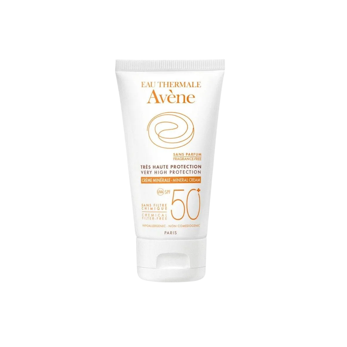 Avene, Sun Care, Mineral, Photo-Protecteur, Day, Cream, For Face, SPF50+, 50 ml - Feel You