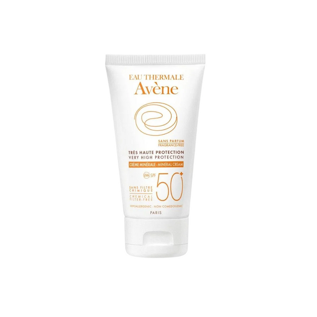 Avene, Sun Care, Mineral, Photo-Protecteur, Day, Cream, For Face, SPF50+, 50 ml - Feel You