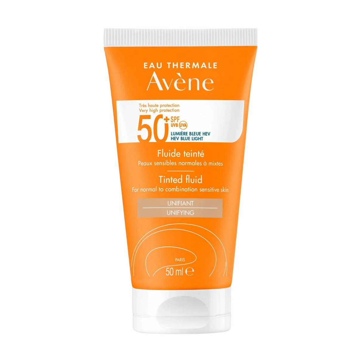 Avene, Triasorb, Unifying, Fluid, For Face, SPF50+, 50 ml - Feel You