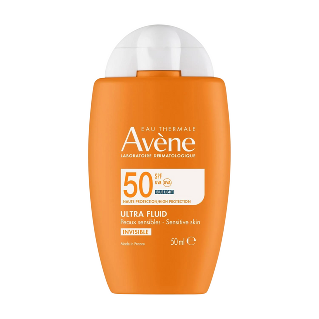 Avene, Ultra Fluid Triasorb, Radiance, Fluid, For Face, SPF 50+, 50 ml - Feel You