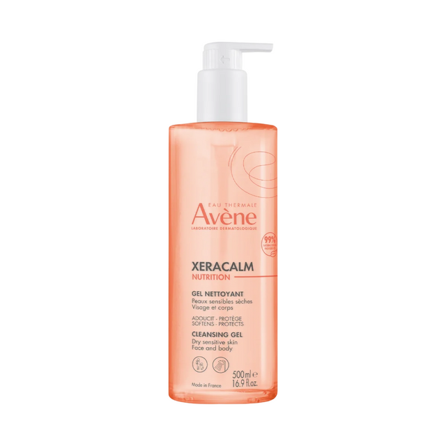 Avene, XeraCalm Nutrition, Cleansing Gel, 500 ml - Feel You