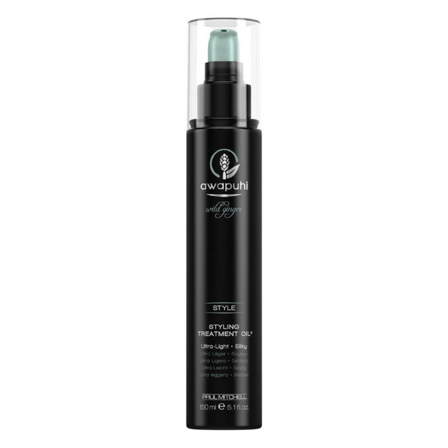 Awapuhi Wild Ginger By Paul Mitchell, Style, Paraben-Free, Hair Oil Treatment, Soft & Silky Texture, 150 ml - Feel You