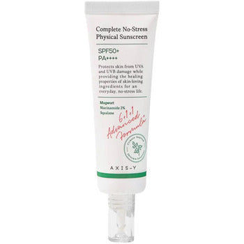 Axis-Y - Complete No- Stress Physical Sunscreen SPF50 + PA++++ - Krém na opalování - 50ml - Feel You