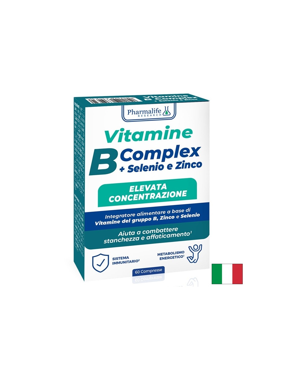 Витамин B комплекс, Селен и Цинк – Енергия и силен имунитет, 60 таблетки - Feel You