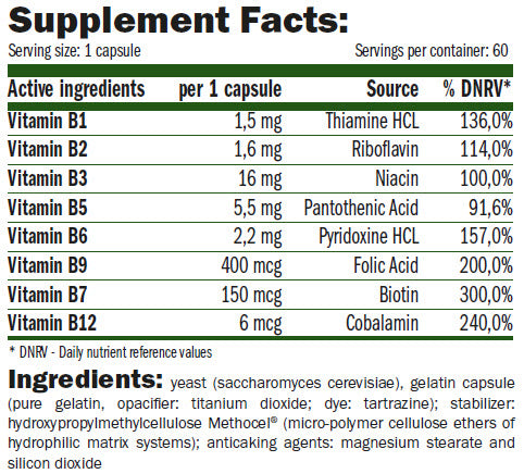 B-COMPLEX LIFE+ / 60 Caps. - Feel You
