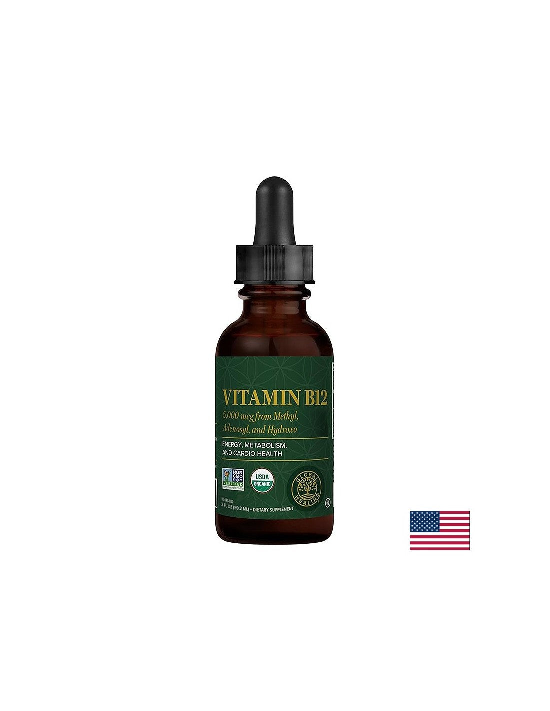 Витамин B12 – За енергия, концентрация и кръвообразуване, 59.2 ml капки - Feel You